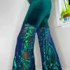 Disco Lemonade Lux X Disco: Oceanlab Bell Bottoms | Size S ONE OF A KIND