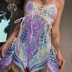 Disco Lemonade DISCO DRESSES Prismatic Angel