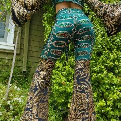 Disco Lemonade Queen Of Dragons Disco Bell Bottom BOTTOMS