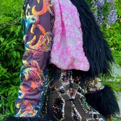 Disco Lemonade Lux X Disco: Radar Coat Cropped Coat - Size S OUTERWEAR