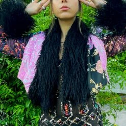 Disco Lemonade Lux X Disco: Radar Coat Cropped Coat - Size S OUTERWEAR