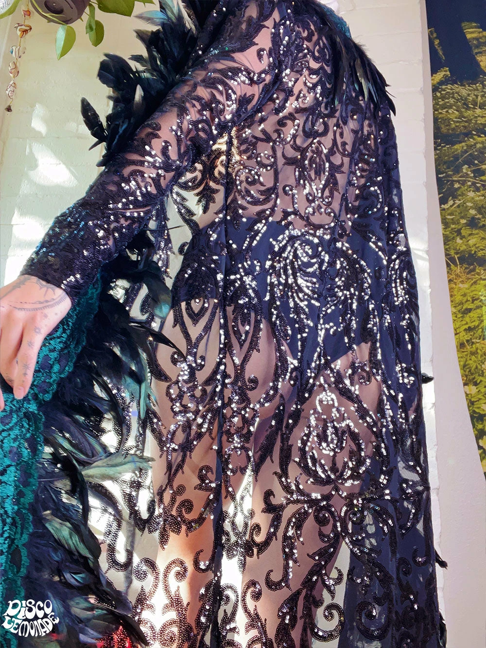 Disco Lemonade OUTERWEAR Lux X Disco: Raven Duster 3 Disco Lemonade OUTERWEAR Lux X Disco: Raven Duster