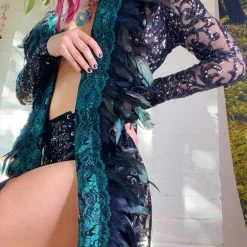 Disco Lemonade OUTERWEAR Lux X Disco: Raven Duster