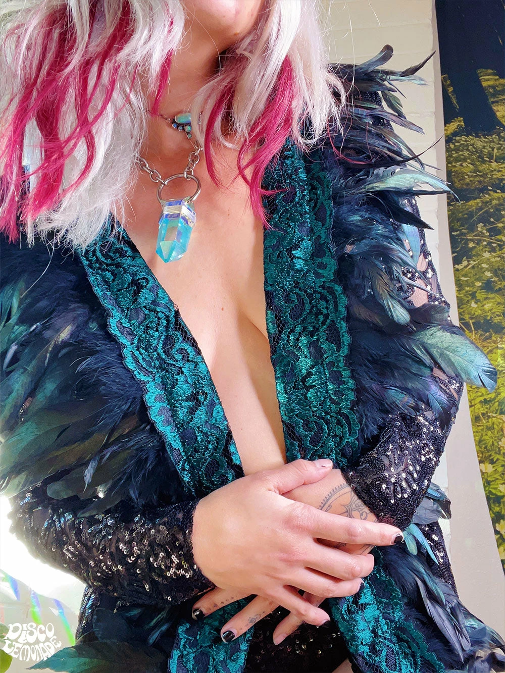 Disco Lemonade OUTERWEAR Lux X Disco: Raven Duster 4 Disco Lemonade OUTERWEAR Lux X Disco: Raven Duster