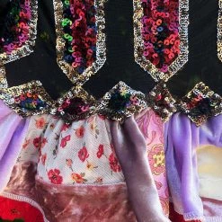 Disco Lemonade Lux X Disco: Lilith Rose Patchwork Mini Skirt - Size XS DISCO SETS