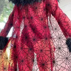 Disco Lemonade Lux X Disco: Fur Red Spider Duster OUTERWEAR