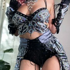 Disco Lemonade ONE OF A KIND Lux X Disco: Saturn Moon Faerie Bustle Set