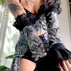 Disco Lemonade ONE OF A KIND Lux X Disco: Saturn Moon Faerie Bustle Set 9 Disco Lemonade ONE OF A KIND Lux X Disco: Saturn Moon Faerie Bustle Set