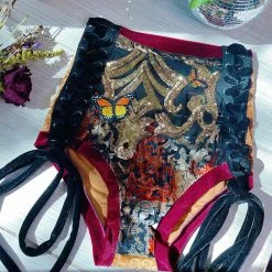 Disco Lemonade Lux X Disco: Golden Hour Shorts - Size XL BOTTOMS