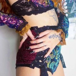 Disco Lemonade ONE OF A KIND Lux X Disco: Spell Caster Bustle Set