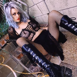 Disco Lemonade Black Widow GODDESS SHAWLZ