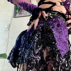 Disco Lemonade Lux X Disco: Wild Thornberry Bustle Set ONE OF A KIND