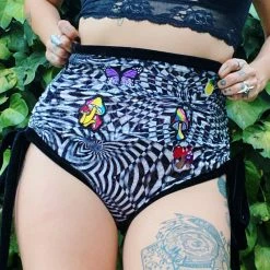 Disco Lemonade BOTTOMS Lux X Disco: Shroomba Scrunch Shorts - Size Medium