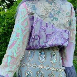 Disco Lemonade Lux X Disco: Sierra Leone Cropped Coat - Size XS