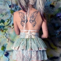 Disco Lemonade Lux X Disco: Waltzing Back Bustle Set - Size Small/Medium ONE OF A KIND