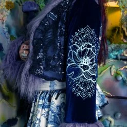 Disco Lemonade Lux X Disco: 7 Wonders Cropped Coat - Size Small OUTERWEAR